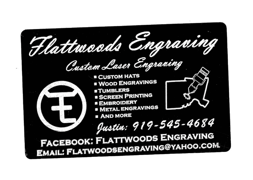 Flattwoods Engraving